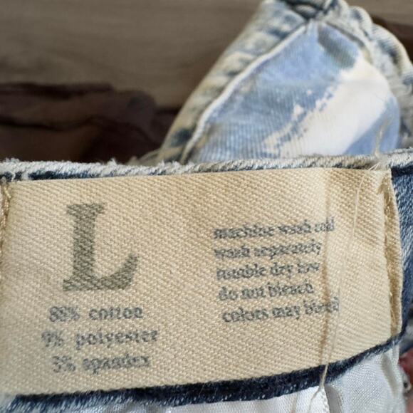 2000s lowrise american flag denim mini shorts - Picture 4 of 8